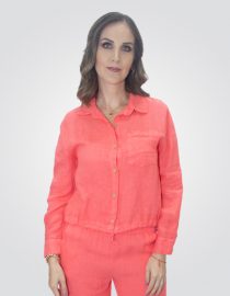 Camisa Manga Larga Jareta (lino)