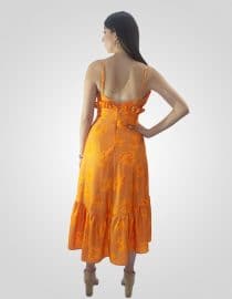 Vestido de Tirantes con Flores - Image 3