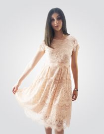 Vestido Encaje Rosa - Image 2