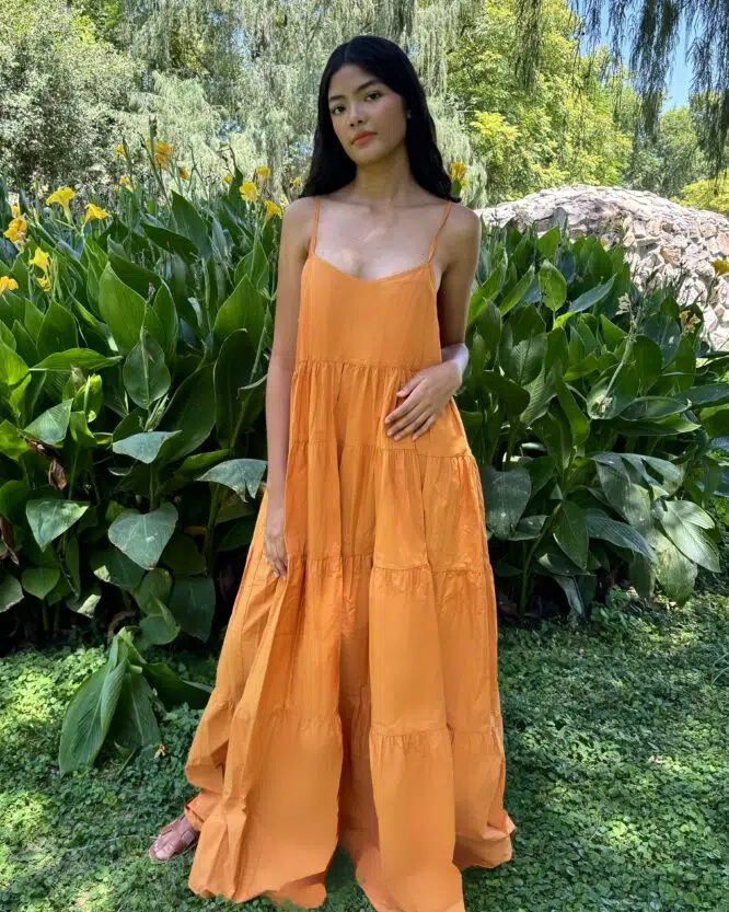 VESTIDO NARANJA