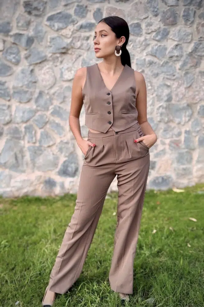 PANTALON CAFE